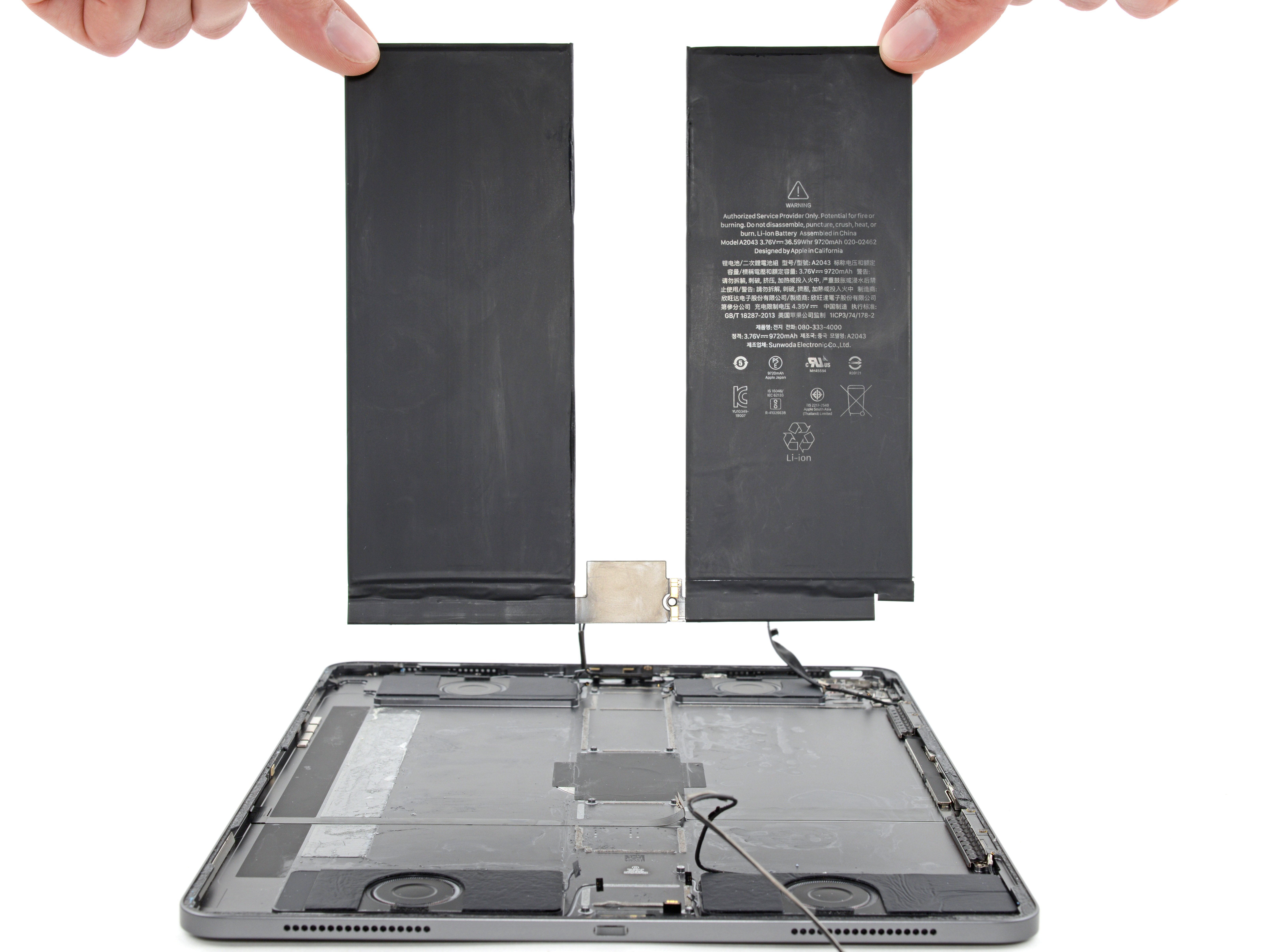 iPad Pro 12.9インチ 第4世代 バッテリーの交換 - iFixit 修理ガイド