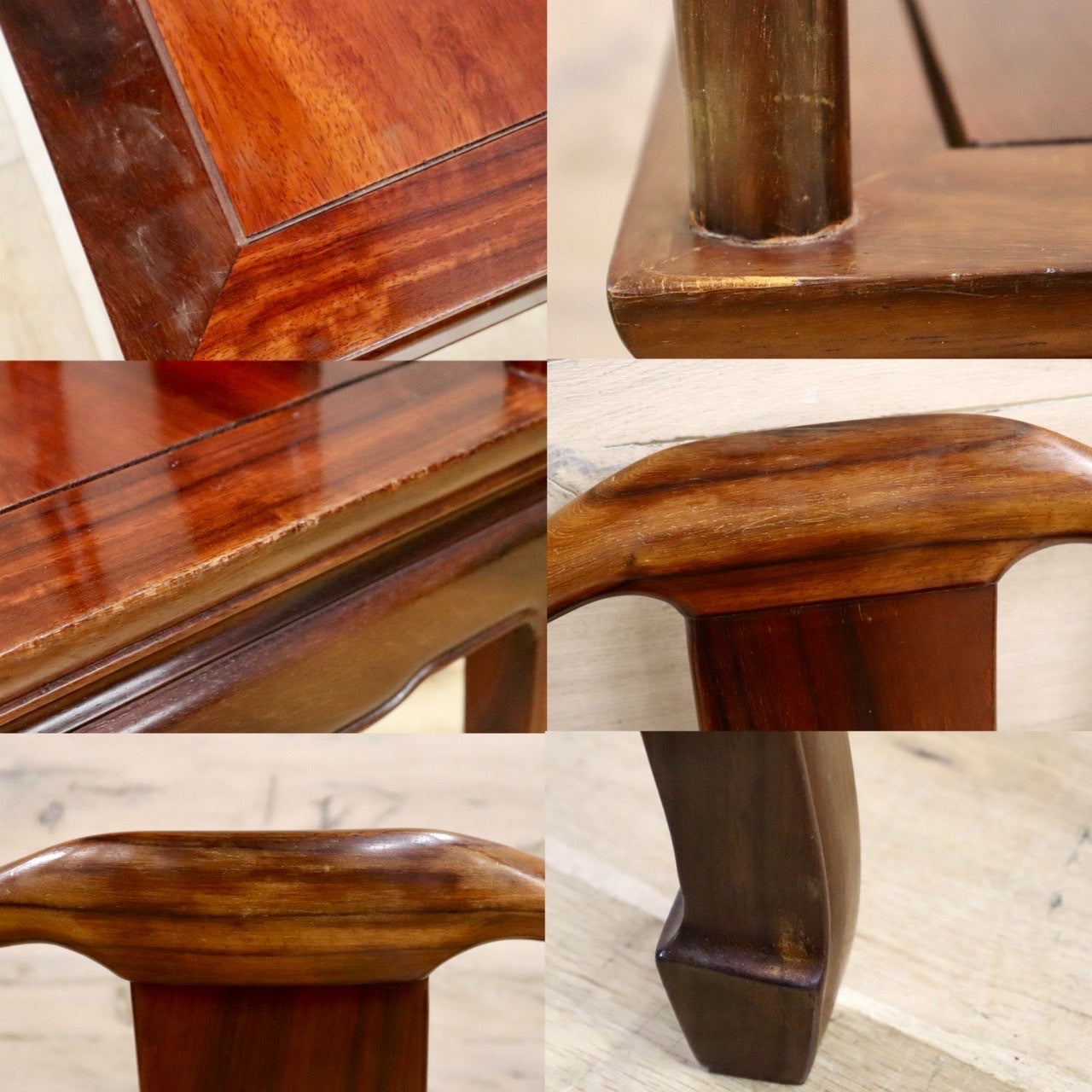 GMHH157D○唐木家具 ダイニングチェア 食卓椅子 アームチェア 花梨材