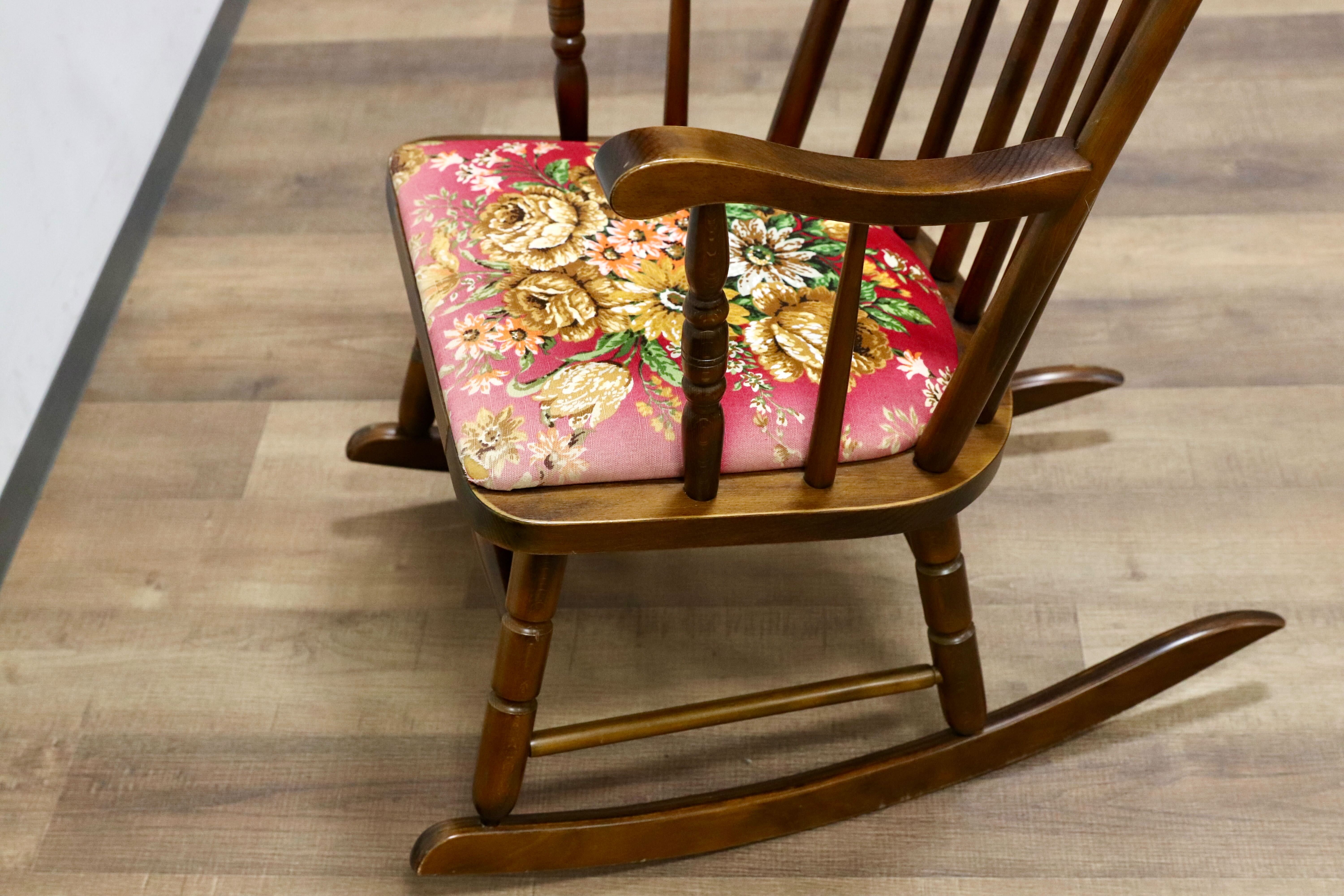 GMGS241○飛騨の家具 ヒダ ダイネット ロッキングチェア 揺り椅子