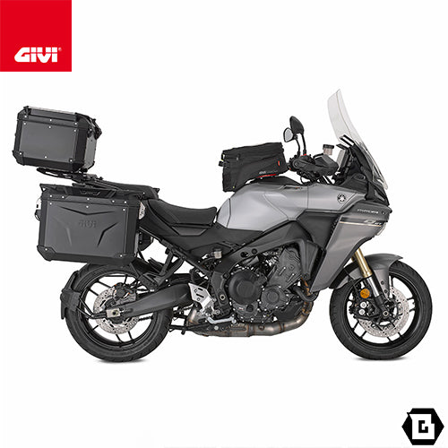 GIVI SRA2171 リアキャリア ブラック アルミ MONOKEYタイプ｜YAMAHA