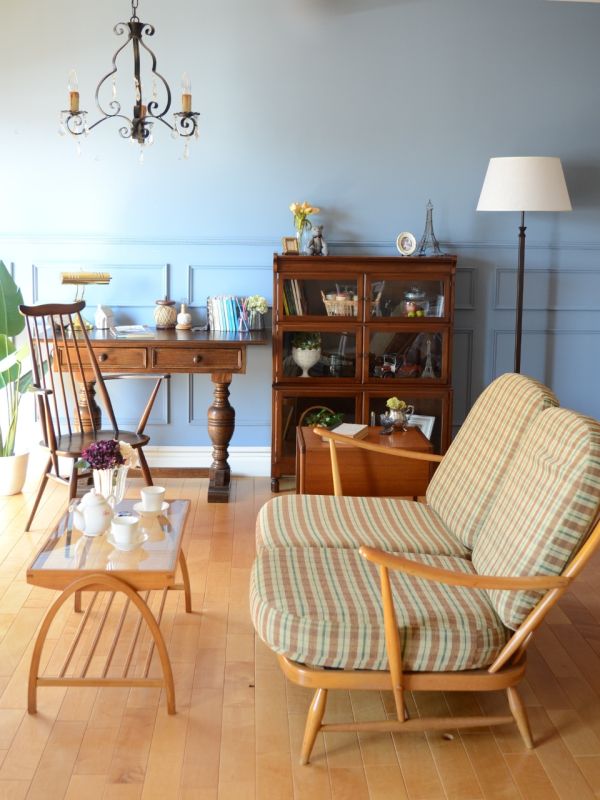 コントワール・ドゥ・ファミーユから届いたフランスのフロアランプ(E26