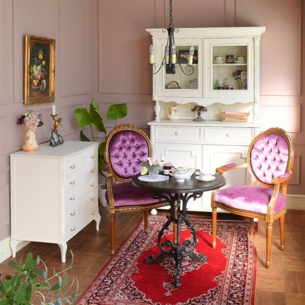 オールドノリタケの美しい陶磁器、手描きのお花が美しいアンティーク