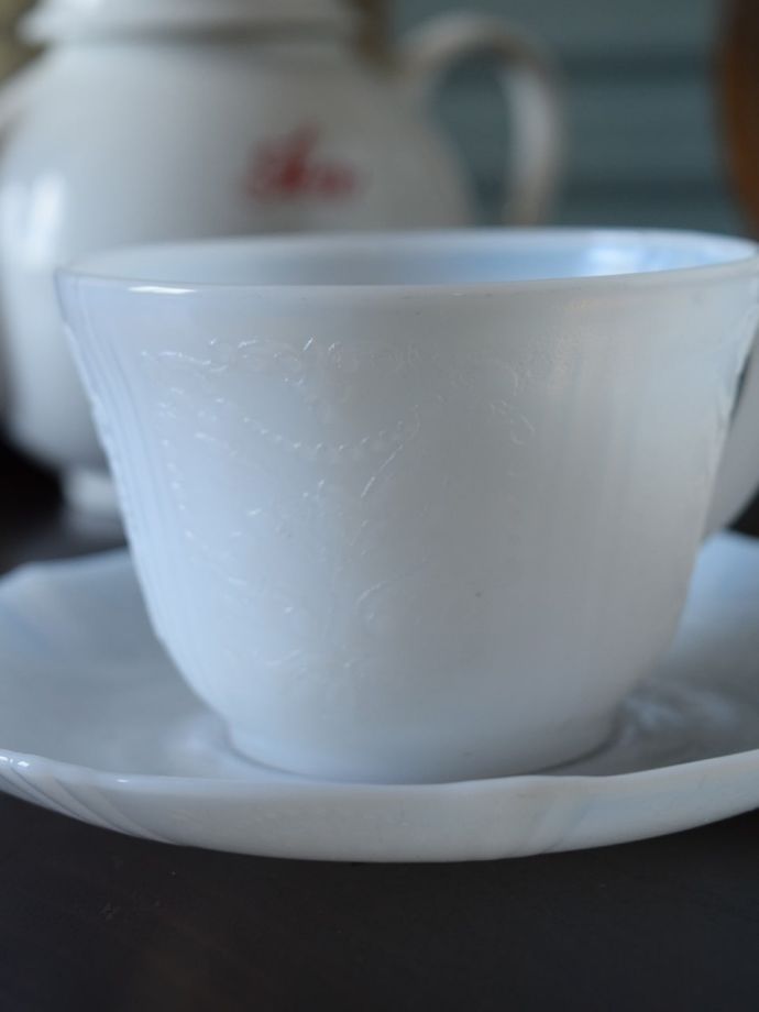 マクベスエバンスのアメリカンスウィートハートのミルクガラスの