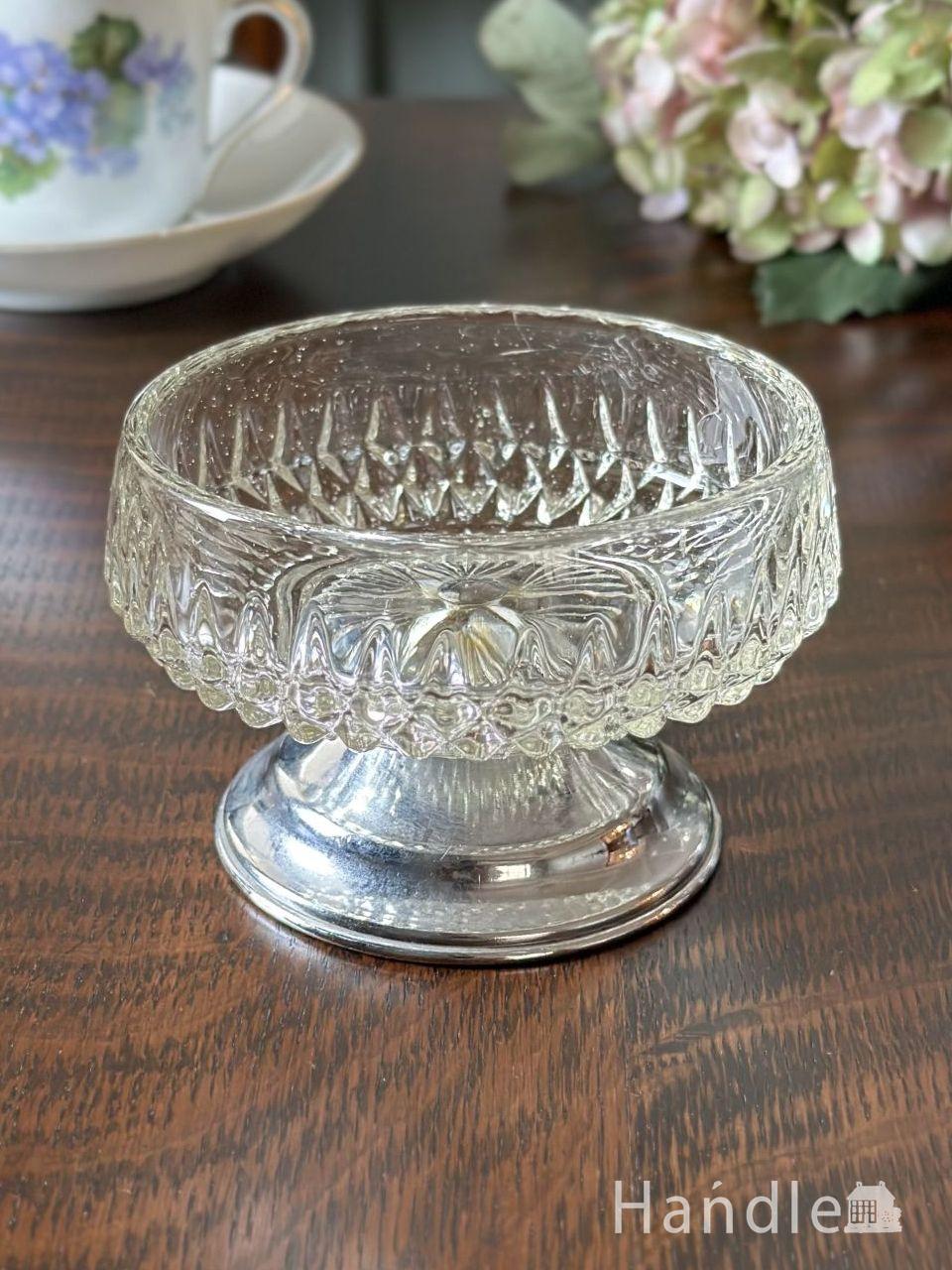 一度は使いたいアンティークプレスドグラスのケーキドーム(pg-3565