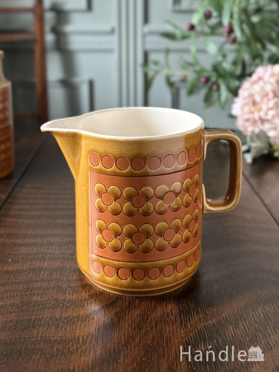 シェリー窯のアンティークミルクピッチャー、北極星「Pole Star」が