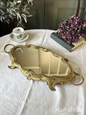 VINERSの美しいアンティークギャラリートレイ、最高級シェフィールドの