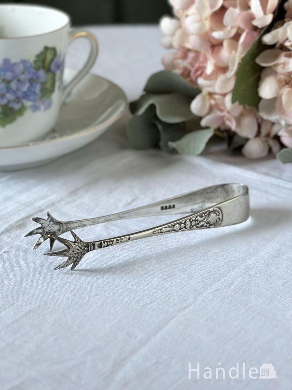 Walker＆Hall社のアンティークスターリングシルバーのフォーク