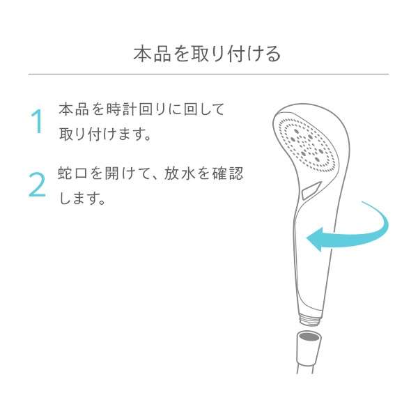 ReFa リファ ファインバブル S シャワーヘッド ホワイト RS-AF02A