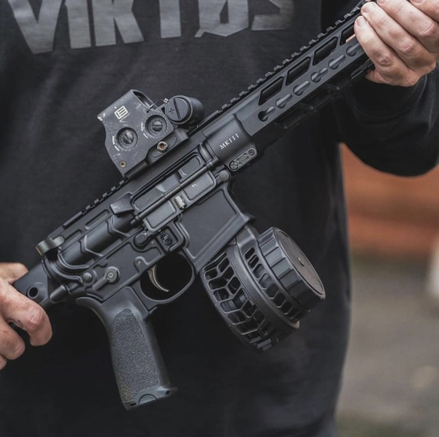 DYTAC Xmag 100rds GBB ドラムマガジン(MWS/GHK/VFC用)