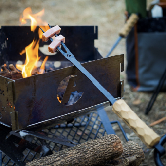 アシモクラフツから、こだわりが詰まった焚き火ギア3種が登場