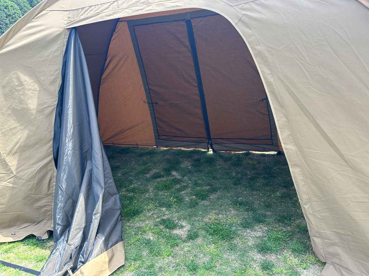 ワークマン】3WAYで使える5人用新作テント『サークルドームテンプ』要