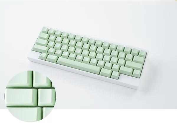 HHKBカラーキートッププロジェクト」第二弾「山葵（わさび）」のキー