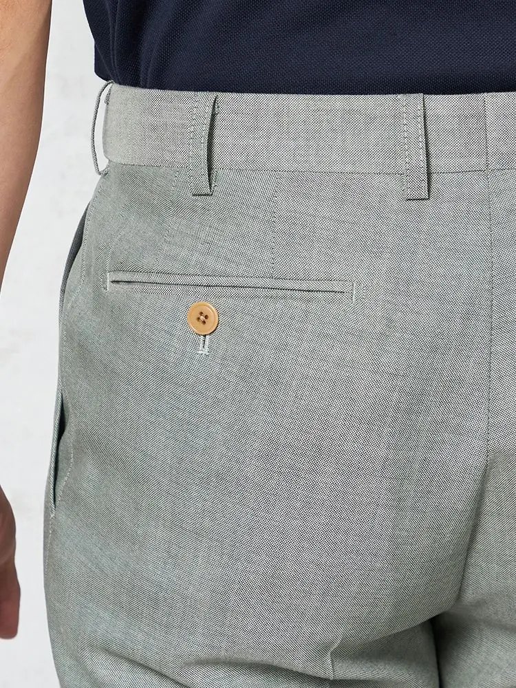 ウール100％】パンツ ワンタック イタリア マルラーネ社製生地 ライト