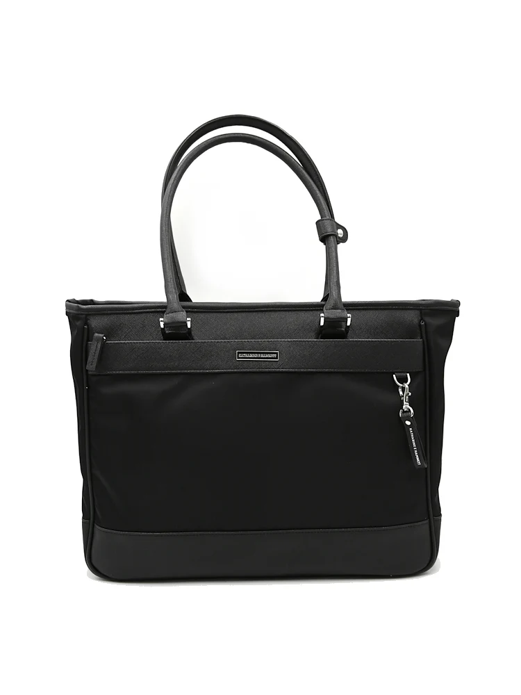 ブラック 【KATHARINE E HAMNETT-キャサリン・E・ハムネット-】トート