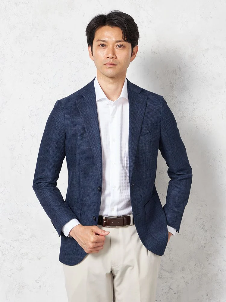 ウォッシャブル】ジャケット 2つボタン【i-Jacket-アイジャケット