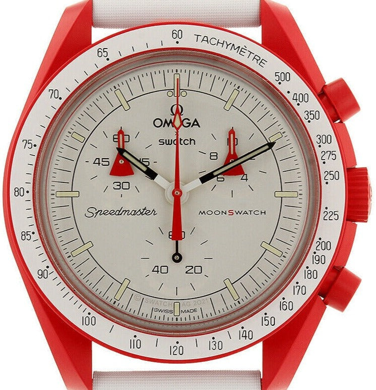 Omega Swatch Bioceramic Moonswatch 