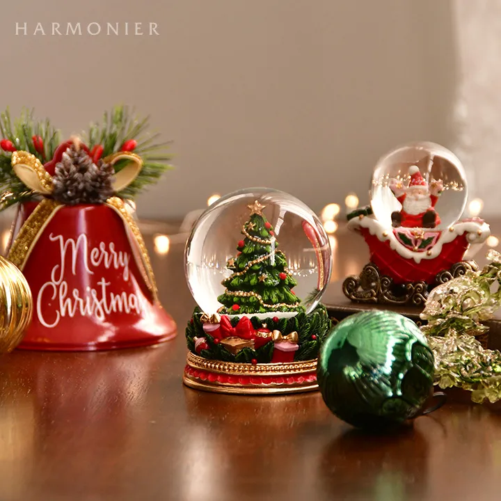 スノードーム/グリーンクリスマスツリー｜クリスマス雑貨の通販