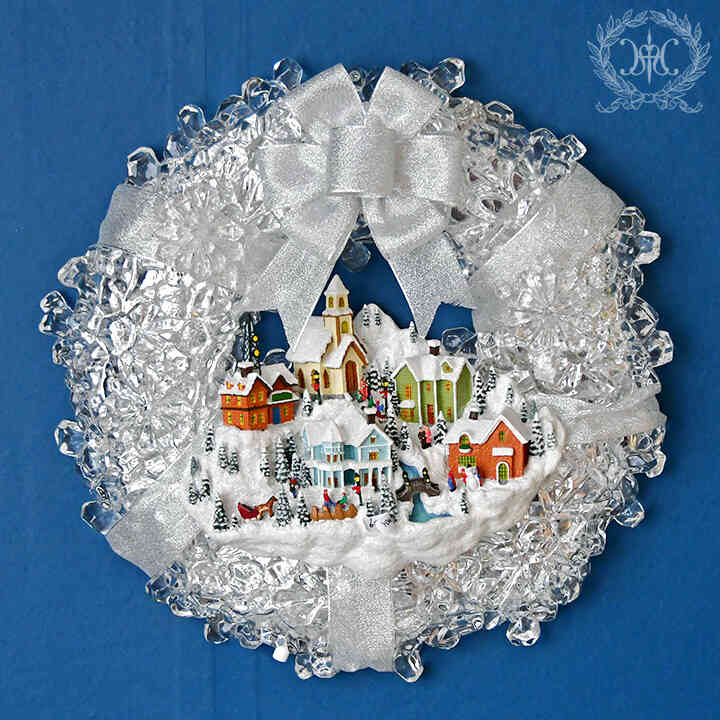 LEDアクリルアイシーリース｜クリスマス雑貨の通販 ハルモニア web