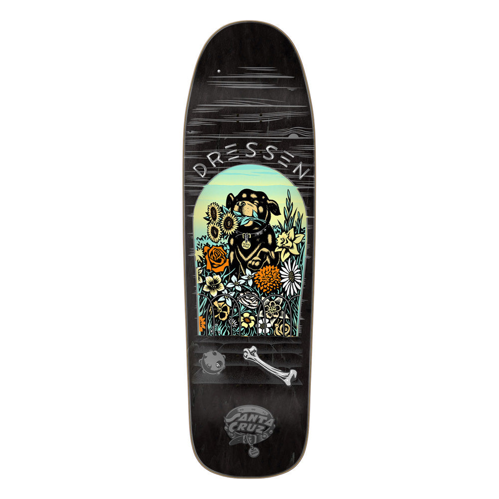 9.3in x 32.36in DRESSEN PUP SHAPED PRO SKATEBOARD DECK – ハスコ