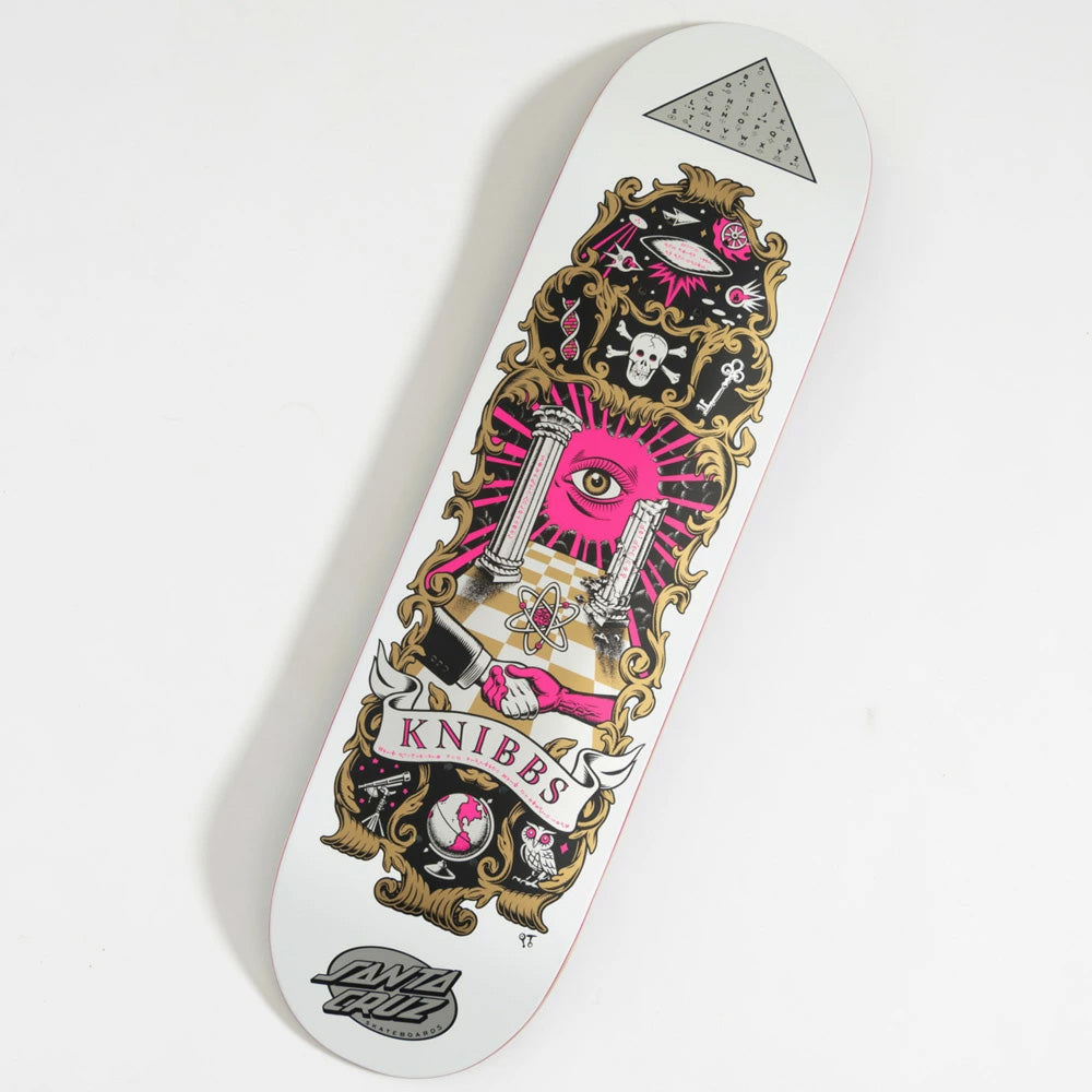 8.5in x 31.6in KNIBBS CRYPTIC PRO SKATEBOARD DECK – ハスコ