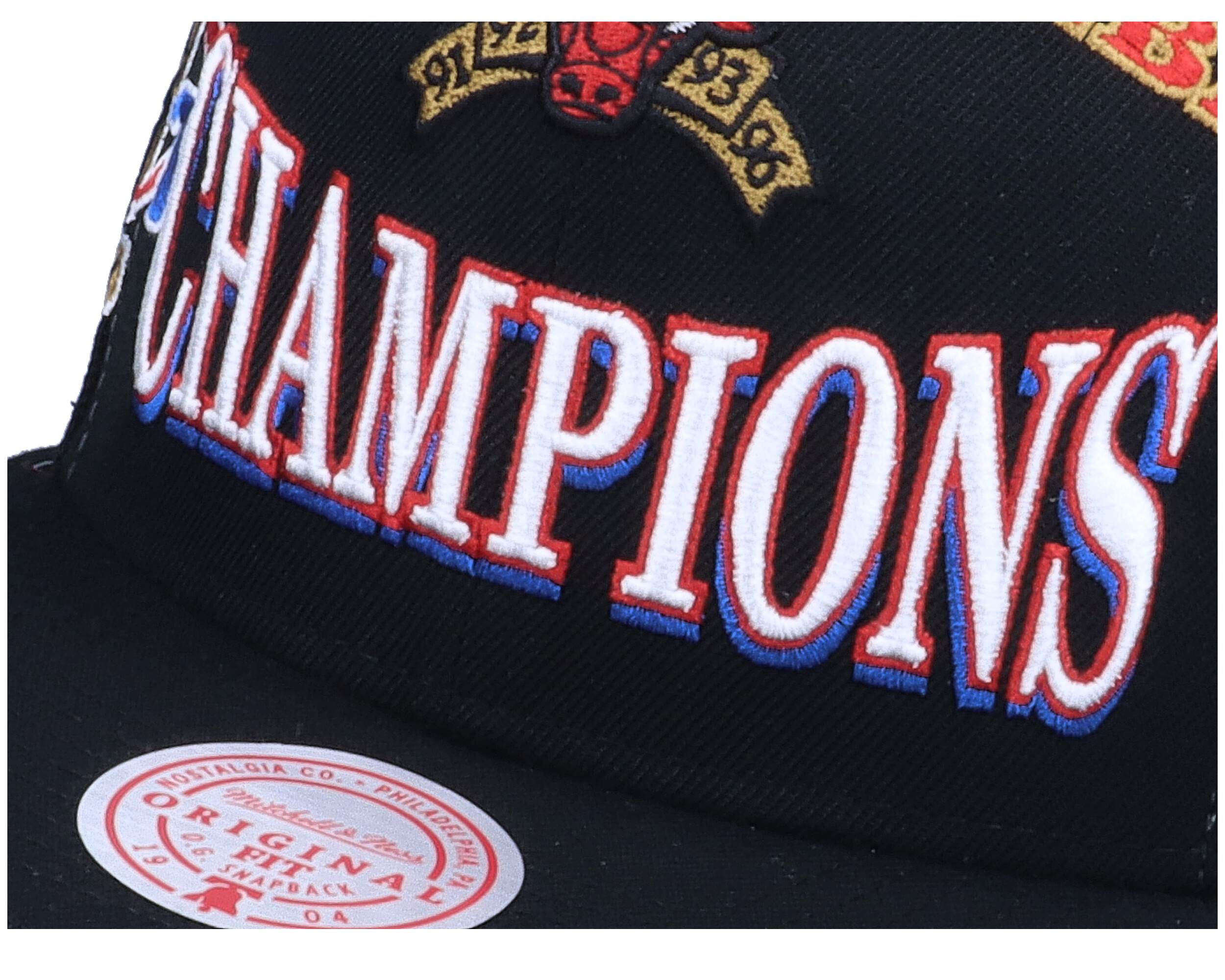 Chicago Bulls 97 Champions Hwc Black Snapback | Hatstore.com