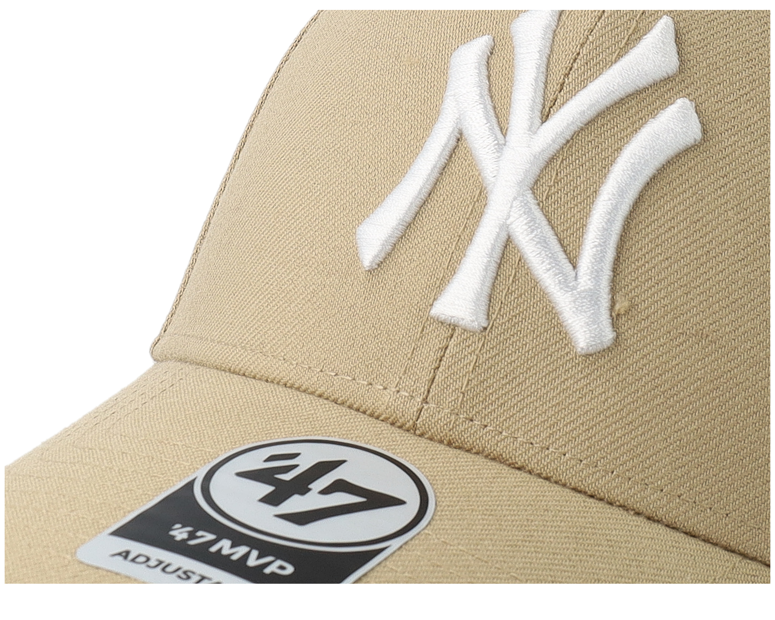 New York Yankees 47 Mvp Khaki/White Adjustable | Hatstoreworld.com