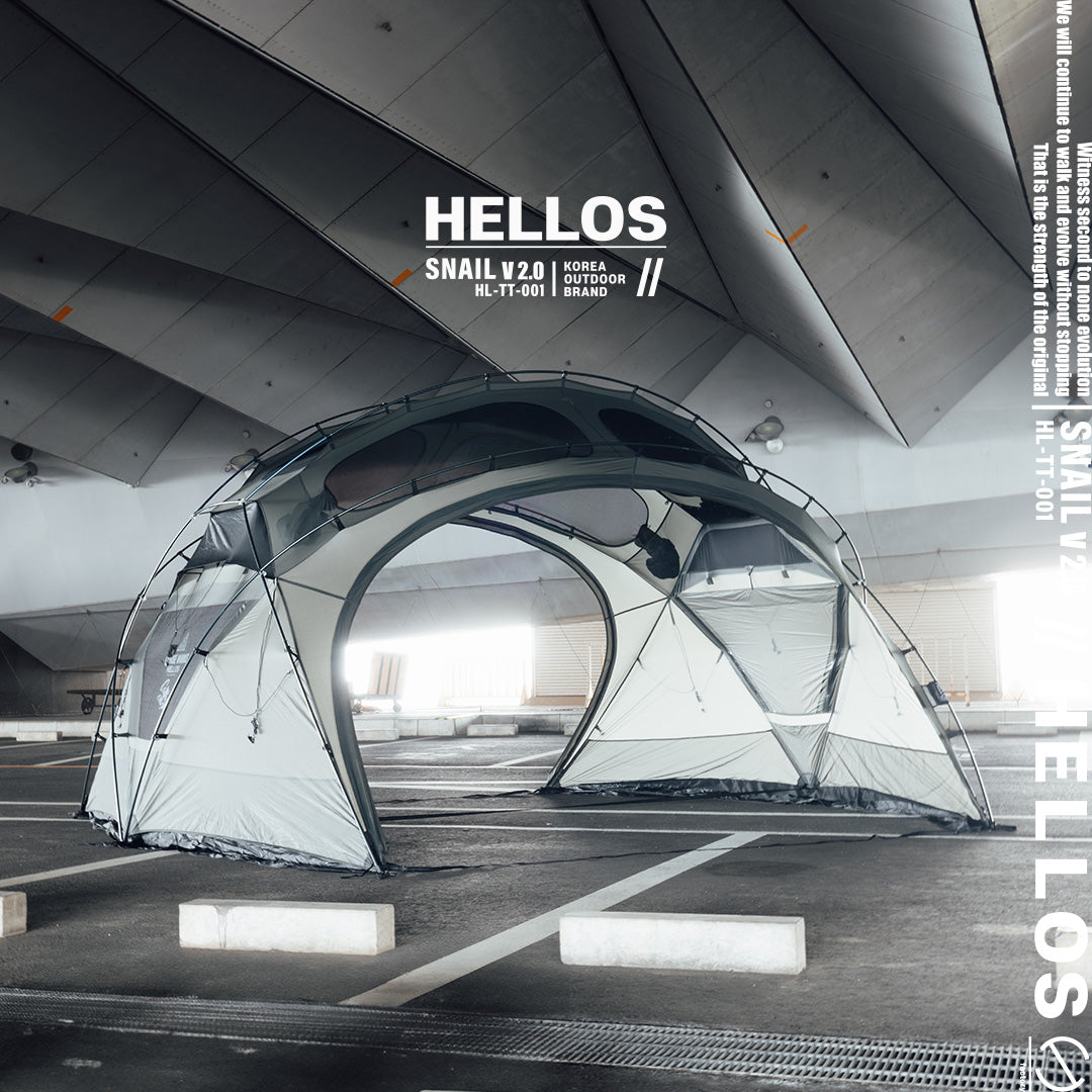Hellos snail SNAILSHELTER ヘロス テント 2ndロット Hellos snail