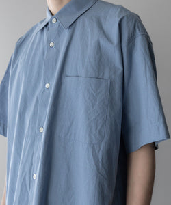 stein / シュタイン】】OVERSIZED SS SHIRT - BLUE | 公式通販サイト