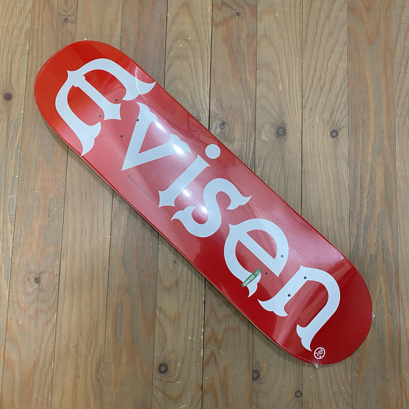 EVISEN EVI LOGO WHITE DECK 7.8/8.0/8.25inch | 東京のスケートボード