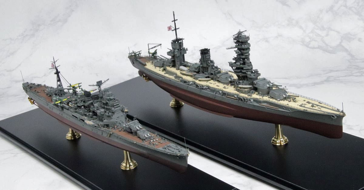 1/700重巡洋艦「高雄」フルハル 完成写真 – 艦船模型製作代行モデル
