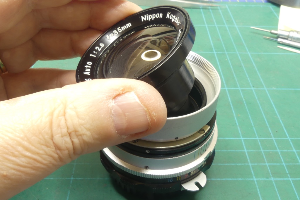 Repair Nikkor-S 35mm f2.8 Non AI Lens - High 5 Cameras
