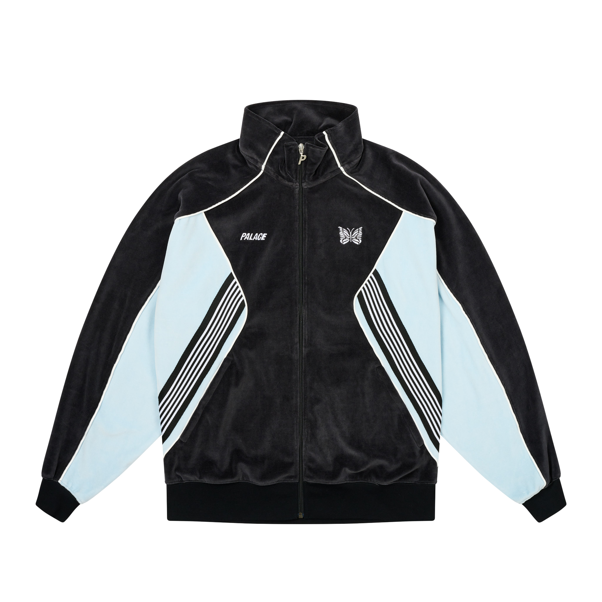 PALACE NEEDLES TRACK JACKET BLACK 1 | HIGHSNOBIETY.JP（ハイスノバ