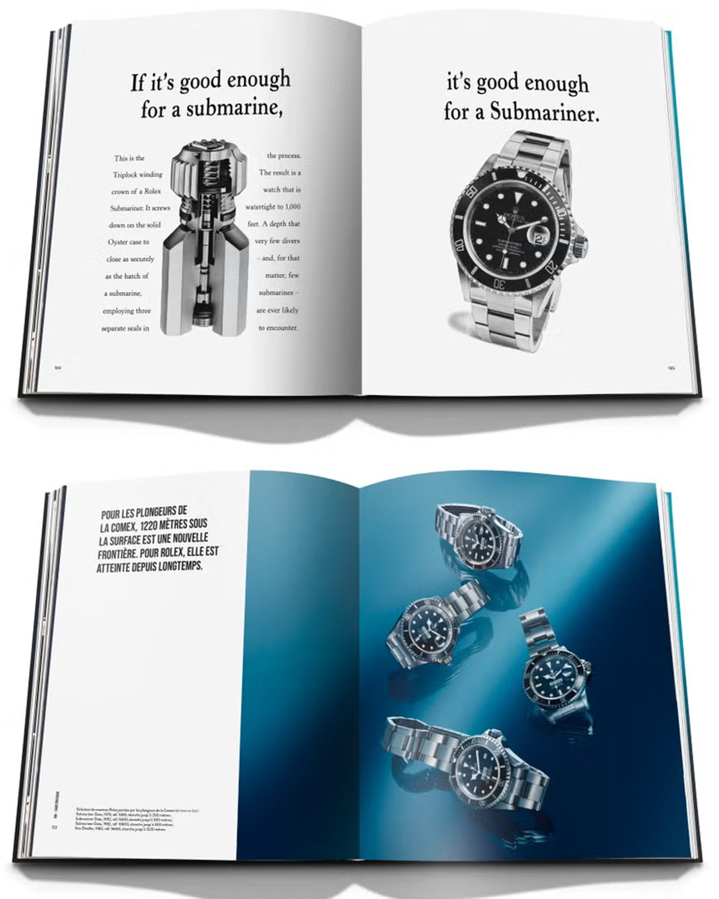 秘密主義の扉が開く。サブマリーナー255ページの深い物語 ── 公認本