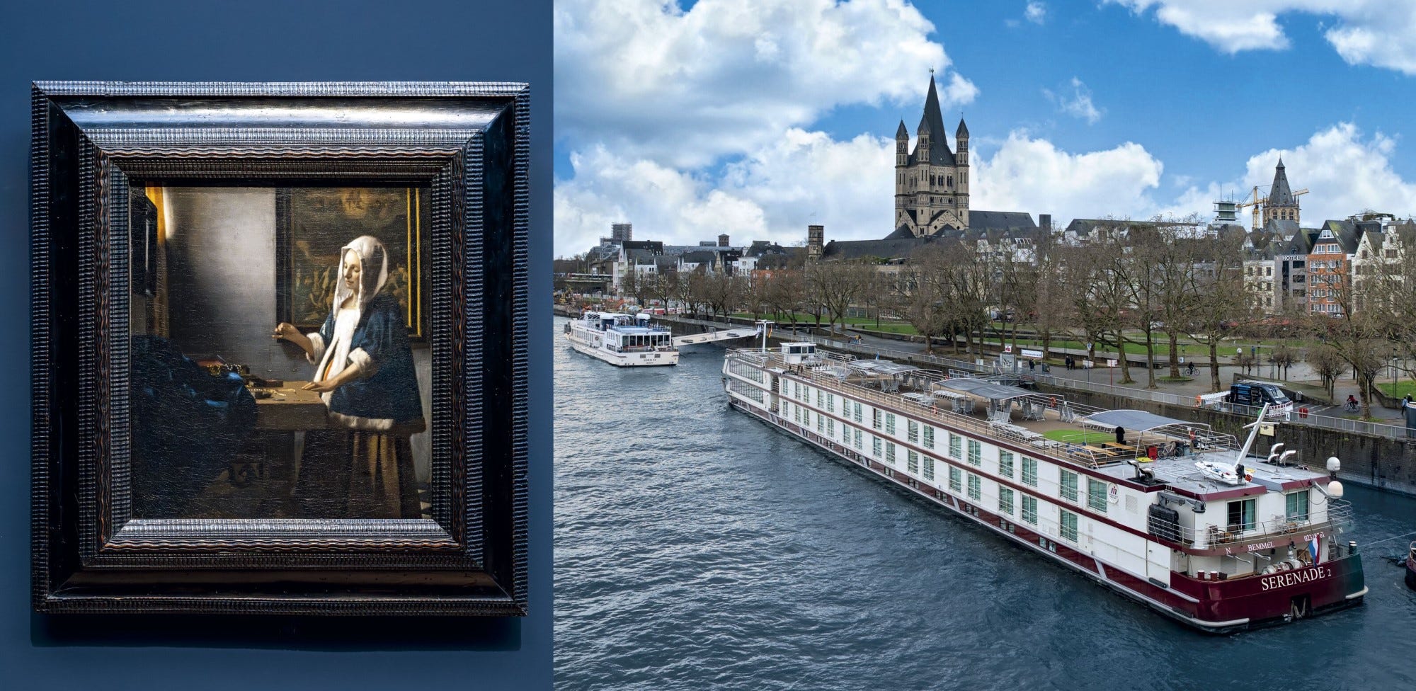 フェルメール作品と出合う旅｜オランダ・ライン川アートクルーズ