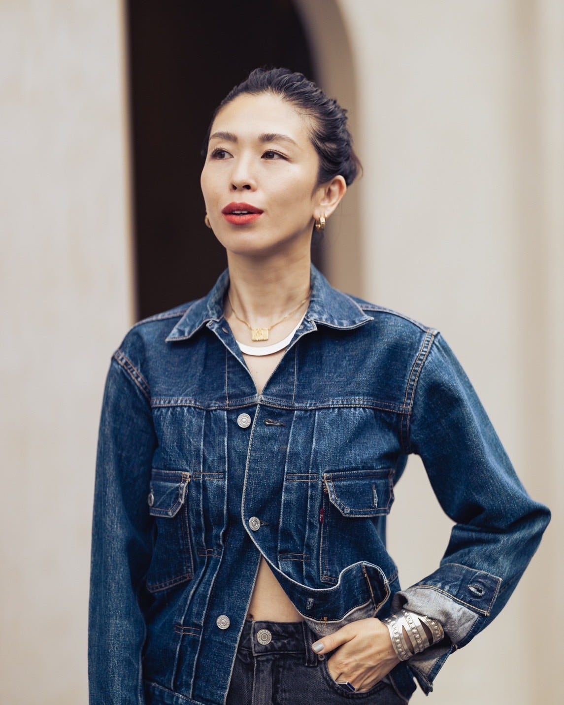 ヴィンテージジュエリー×ジャパンデニム。NY発「タナカ」が