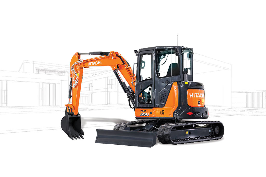 ZX48U-6 Minigravers - Hitachi CM Nederland