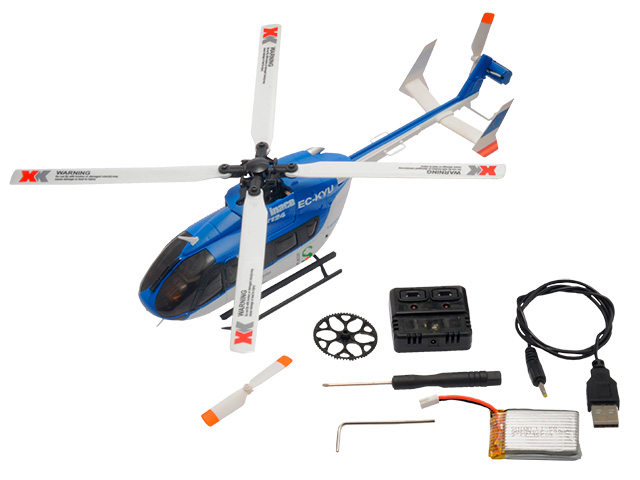 6CH ブラシレスモーター3D6Gシステムヘリコプター [K124-B] プロポレス