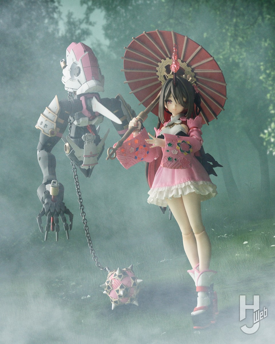 30MS「SIS-Y00 シュレミ［カラーB］」を鬼娘にカスタマイズ！30MFを