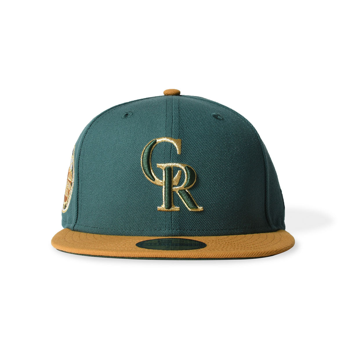 NEW ERA - COLORADO ROCKIES CO 10TH ANNIV 59FIFTY PINE NEEDLE GRN