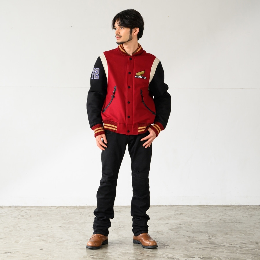 スタジアムジャンパー(S レッド): ウェア・グッズ｜HondaGO BIKE GEAR