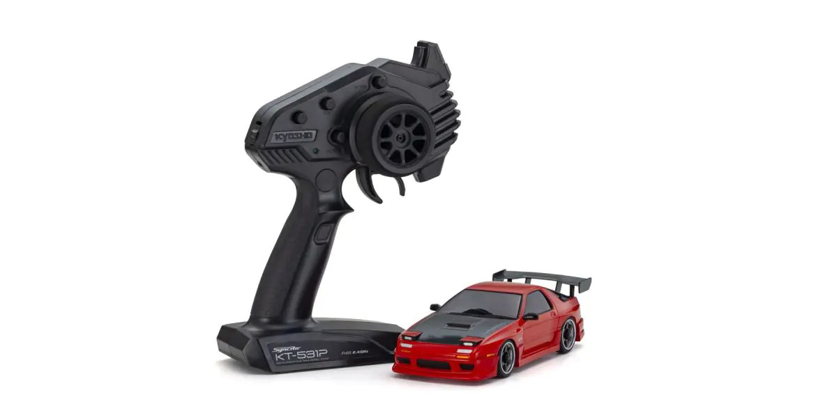 2代目RX-7、京商「ミニッツAWD マツダ サバンナ RX-7 FC3S エアロ
