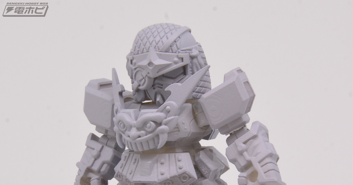 予約受付中！『SD戦国伝』の バイプレイヤーを固めた「ガシャポン戦士