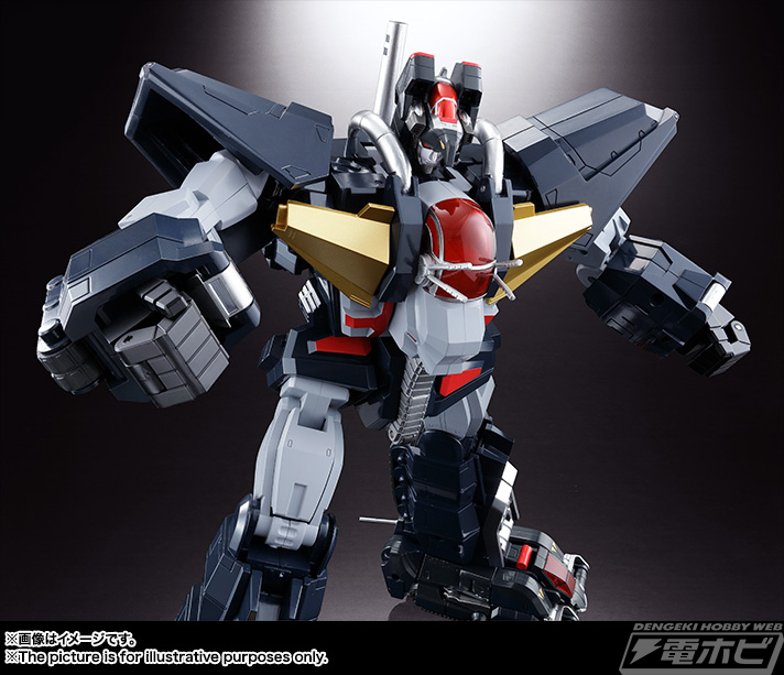超獣機神ダンクーガがリニューアルして「超合金魂」シリーズから登場