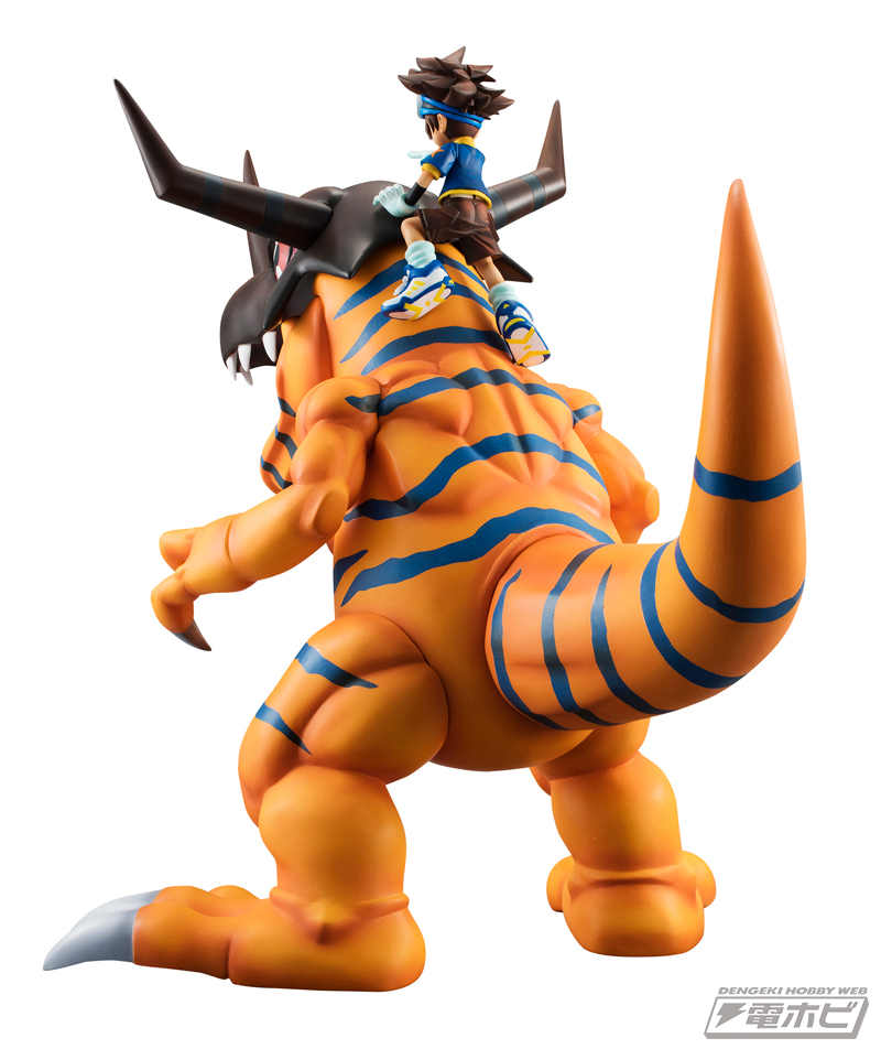 デジモン』グレイモン＆太一が全高約25センチの大ボリュームで