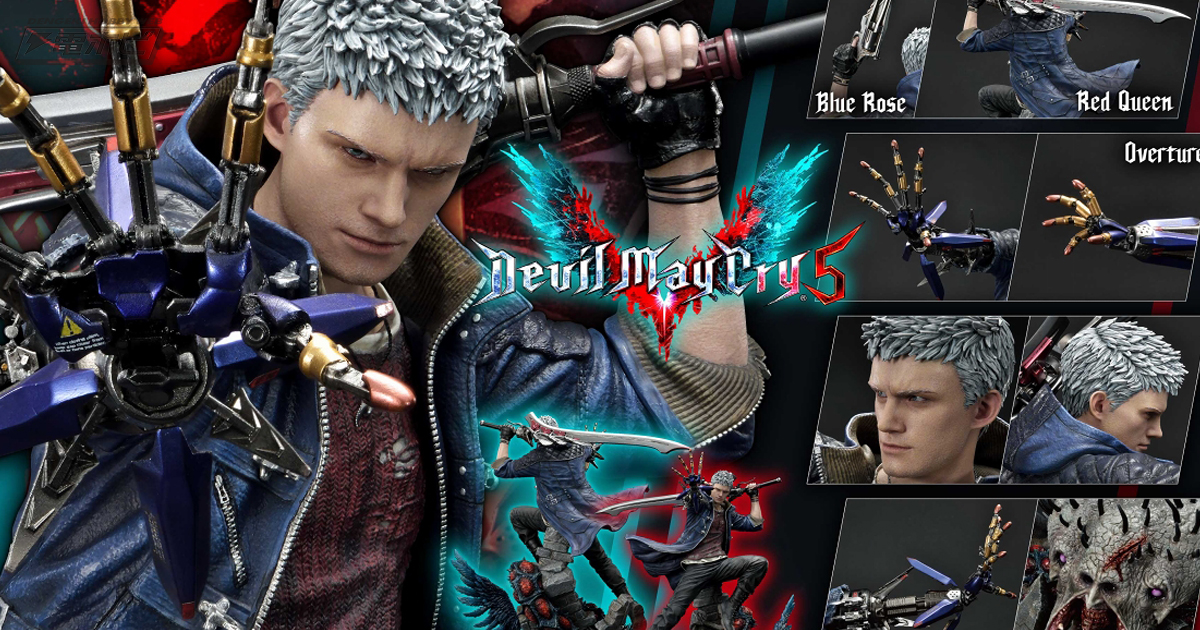 デビル メイ クライ5』のネロがスタチュー化！対悪魔用義手デビル