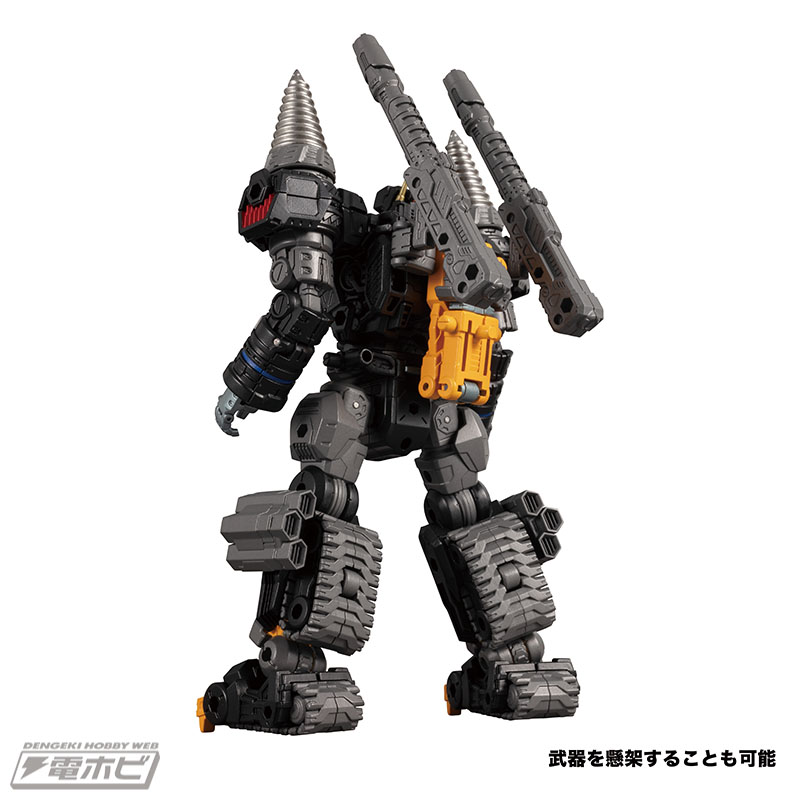 トライヴァースシリーズ」第3弾は破壊特化型マシン！「ダイアクロン DA