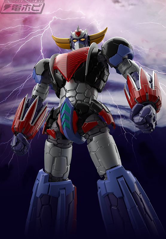グレンダイザーが新たなデザインとなってBANDAI SPIRITSのプラモデル