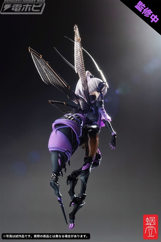 武器が3種にモードチェンジ！蝸之殼スタジオより可動フィギュア「BEE