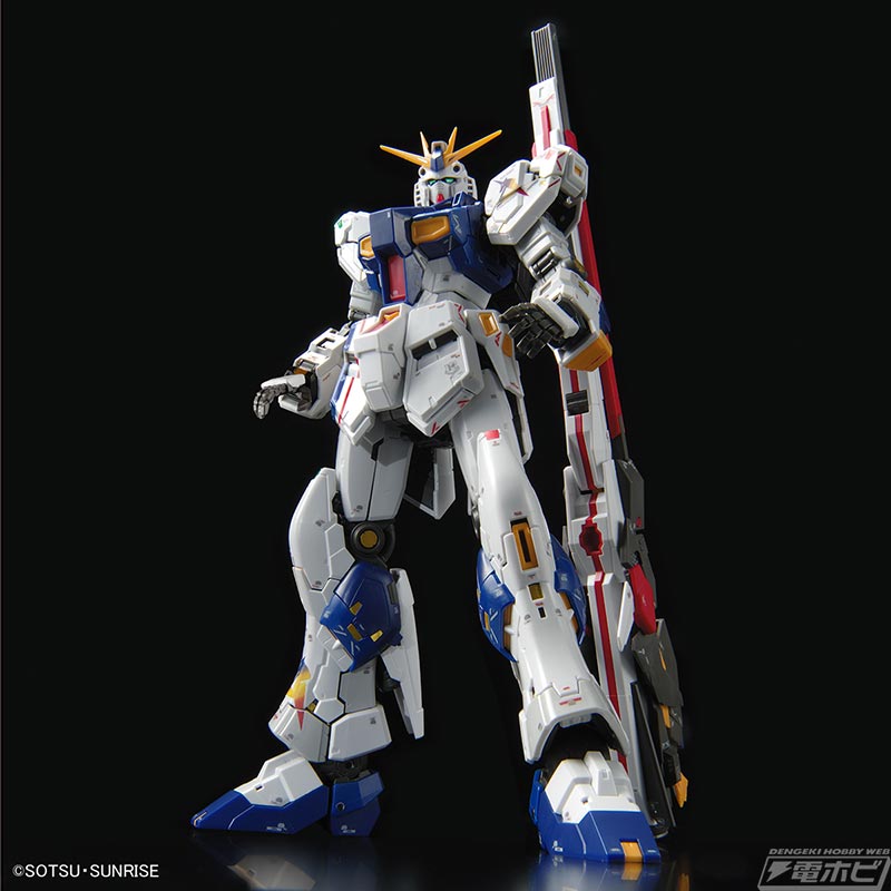 ロングレンジ・フィン・ファンネルは腕部へ装着可能！ガンプラ「RG RX