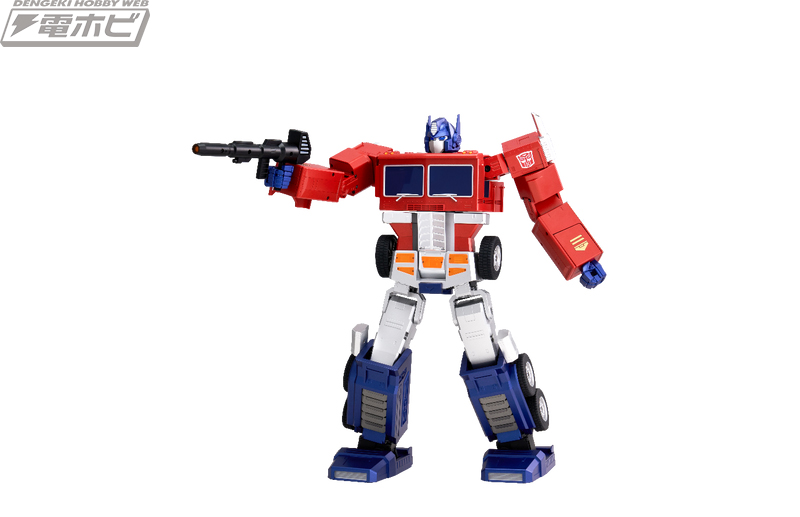 トランスフォーマー」完全自動変形するあのオプティマスプライムが小型